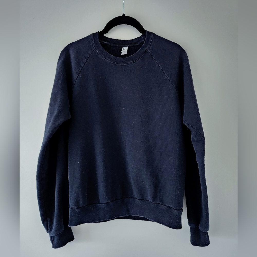American Apparel Black Crewneck Sweatshirt